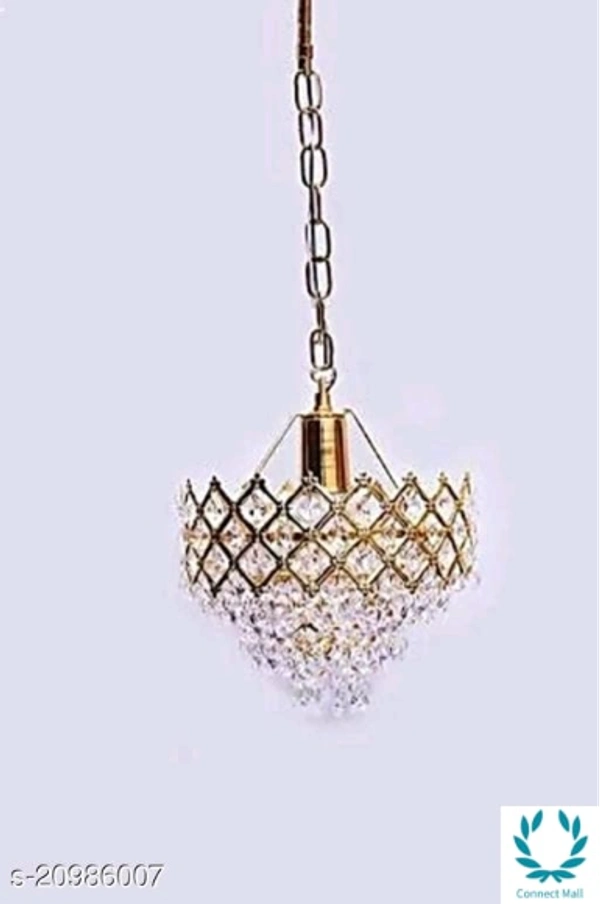 Unique Ceiling Lights - 160mmMedium Jhumar, Crystal, Jhumar, Pack of :1